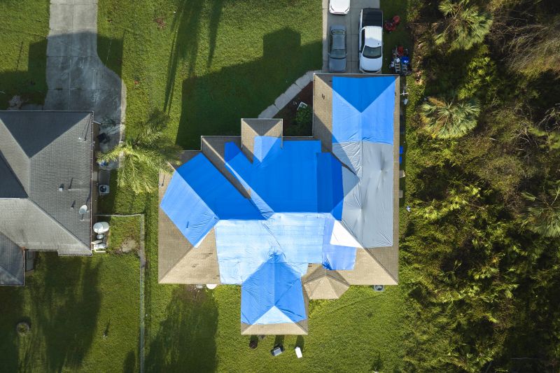 Roof Tarping And Leak Repair