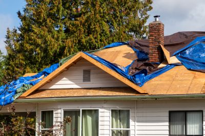 Affordable Roof Tarp Installation In The Washington Area